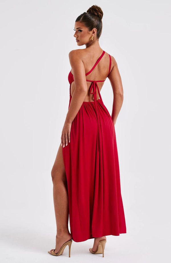 RHODES – One-Shoulder Maxi Dress – 4399