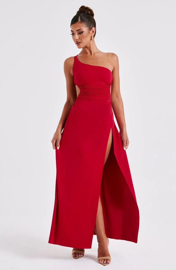 RHODES – One-Shoulder Maxi Dress – 4399