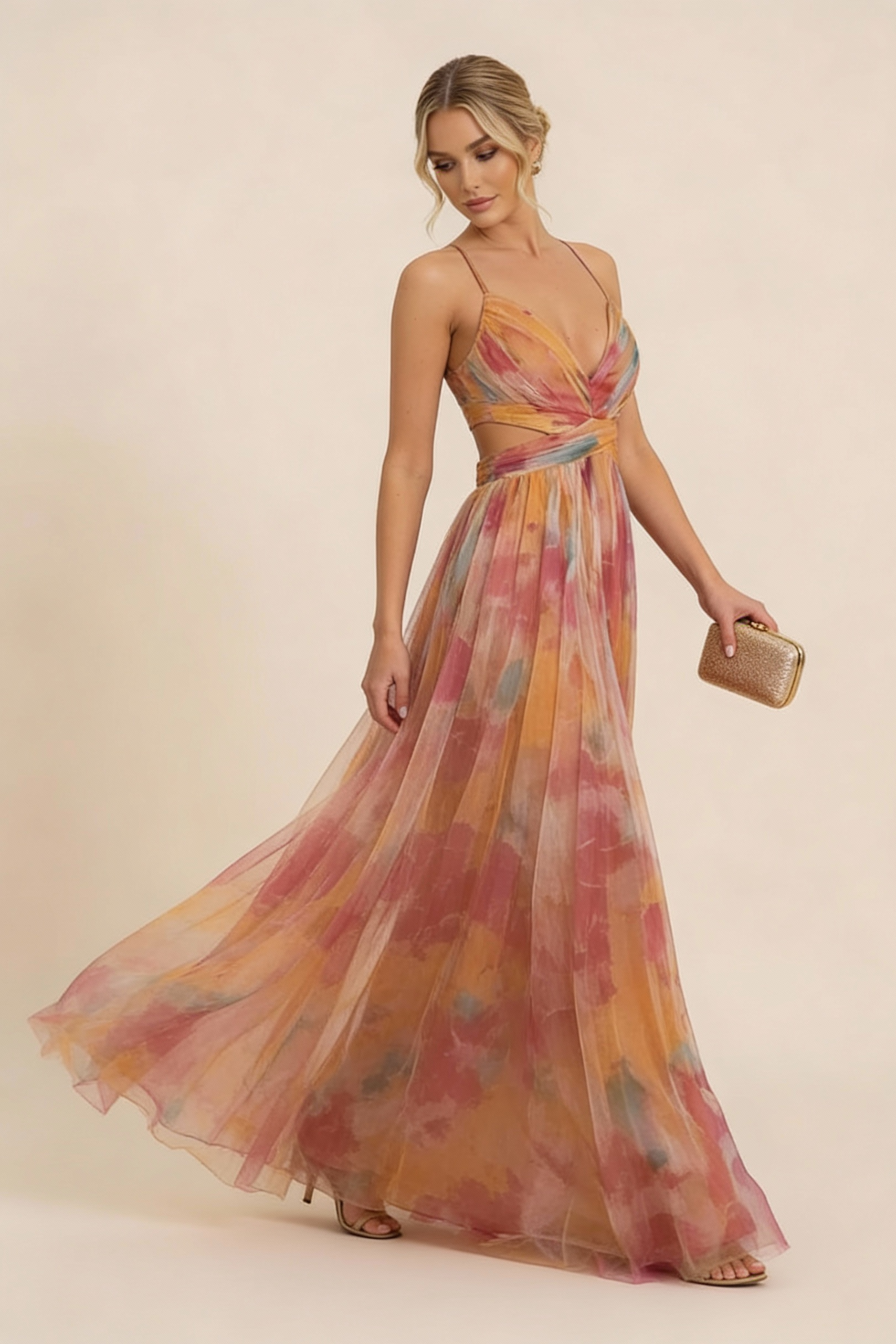 MONTPELLIER – Sleeveless Maxi Dress – 4171