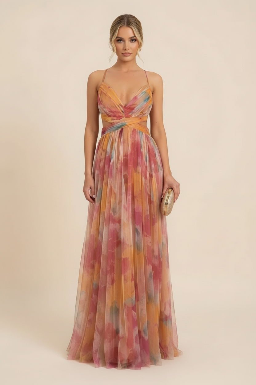 MONTPELLIER – Sleeveless Maxi Dress – 4171