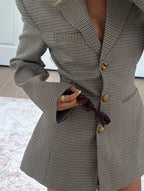 EDINBURGH – Checkered Blazer – 3286