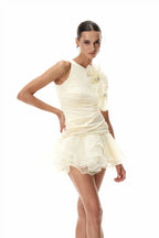 NICE – Sleeveless Cutout Mini Dress – 4892