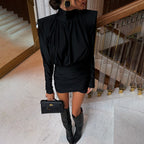 BERN – Long Sleeve Mini Dress – 8089