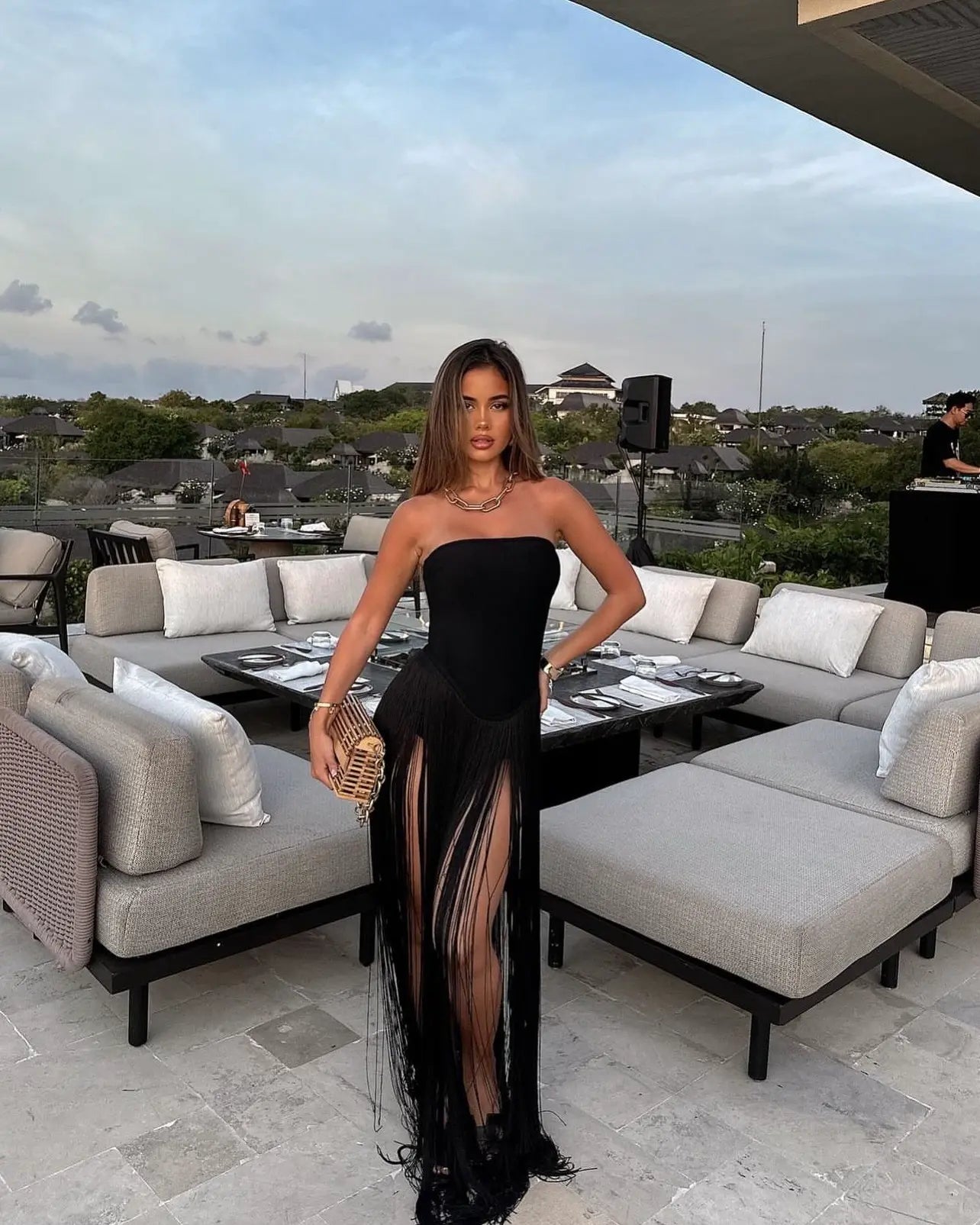 ALICANTE – Strapless Bandage Dress – 5063