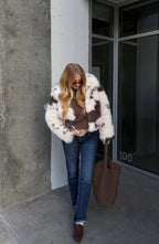 RIGA – Oversized Faux Fur Jacket – 2594