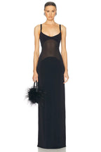 SANTORINI – Bodycon Maxi Dress – 7133