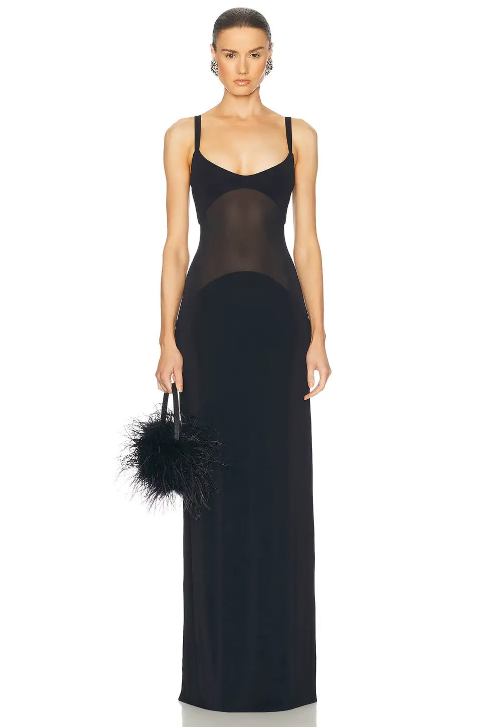 SANTORINI – Bodycon Maxi Dress – 7133