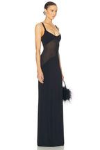 SANTORINI – Bodycon Maxi Dress – 7133