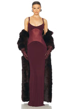 SANTORINI – Bodycon Maxi Dress – 7133