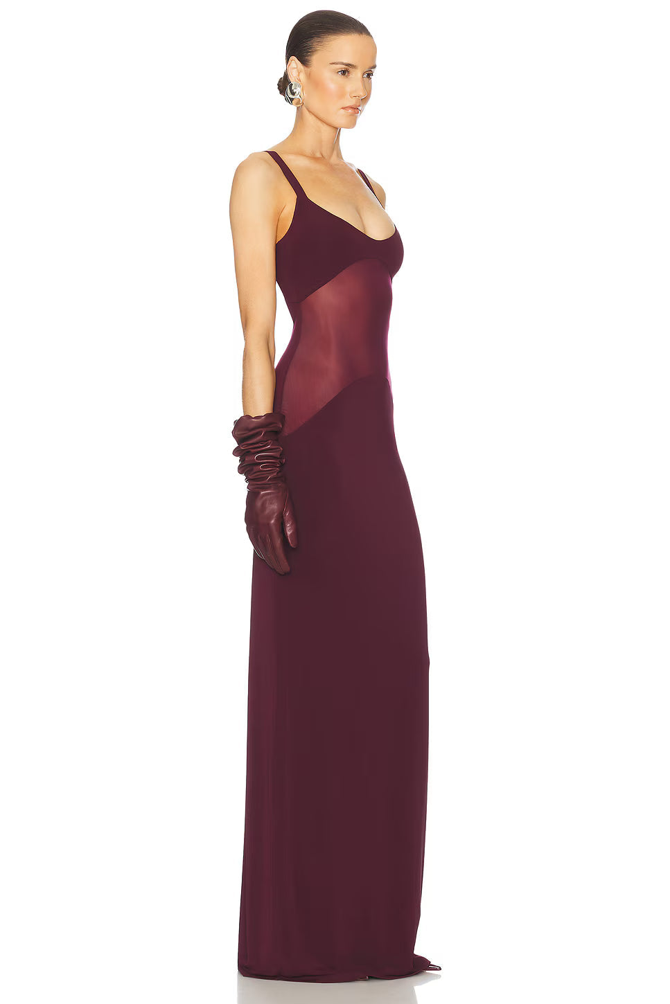 SANTORINI – Bodycon Maxi Dress – 7133