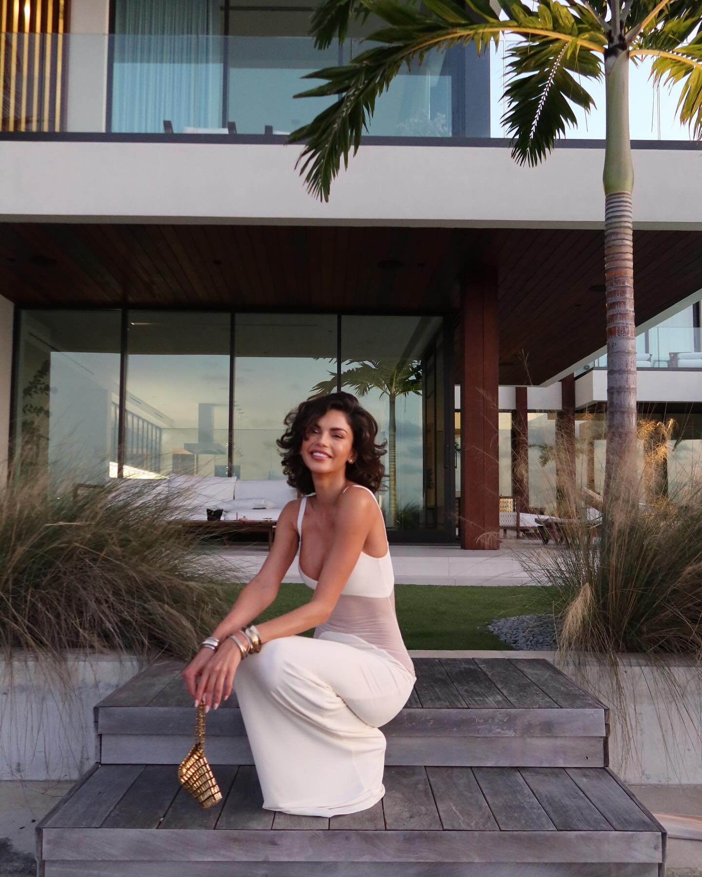 SANTORINI – Bodycon Maxi Dress – 7133