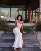 SANTORINI – Bodycon Maxi Dress – 7133