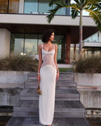 SANTORINI – Bodycon Maxi Dress – 7133