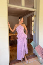 ATHENS – Ruffled Maxi Dress – 4504