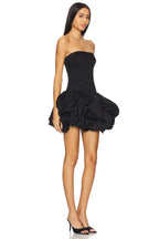 ATHENS – Bubble Hem Mini Dress – 3801