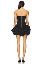 ATHENS – Bubble Hem Mini Dress – 3801