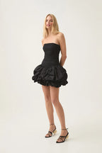 ATHENS – Bubble Hem Mini Dress – 3801