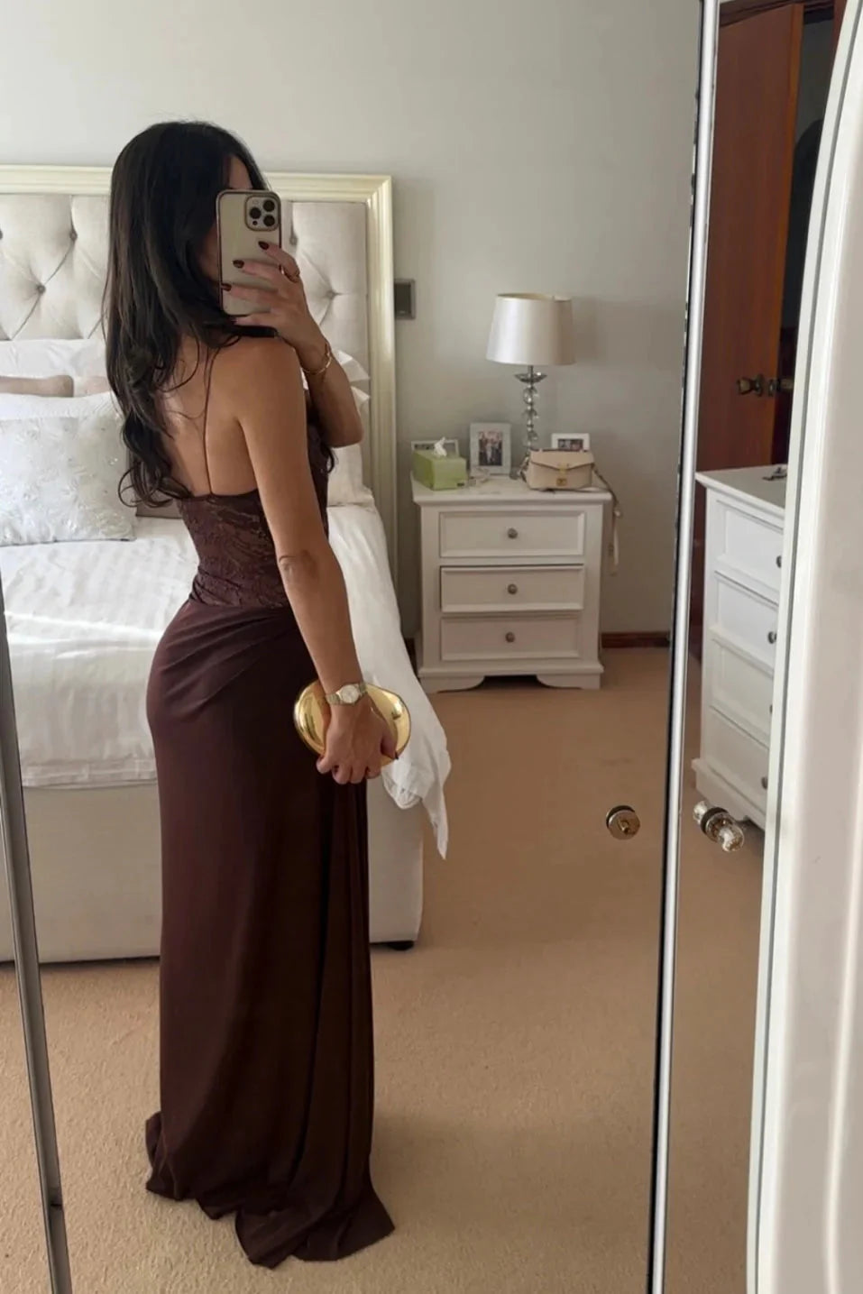 BRUGES – Lace Maxi Dress – 6621