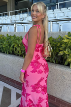 SEVILLE – Floral Bodycon Maxi Dress – 6540