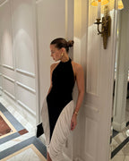 ATHENS – Halter Pleated Dress – 7894