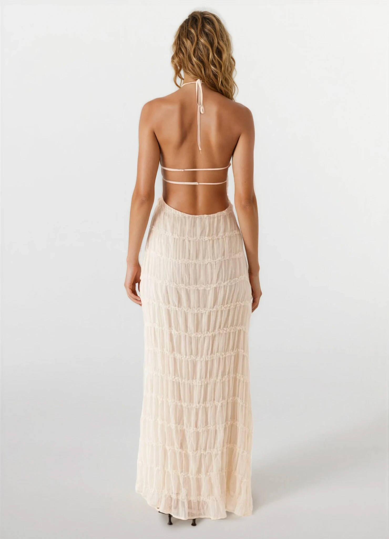 VALENCIA – Backless Maxi Dress – 1393