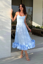 NAPLES – Sleeveless Twirl Midi Dress – 9128