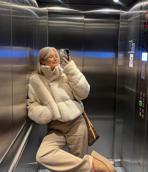 ZURICH – Oversized Teddy Puffer – 7033