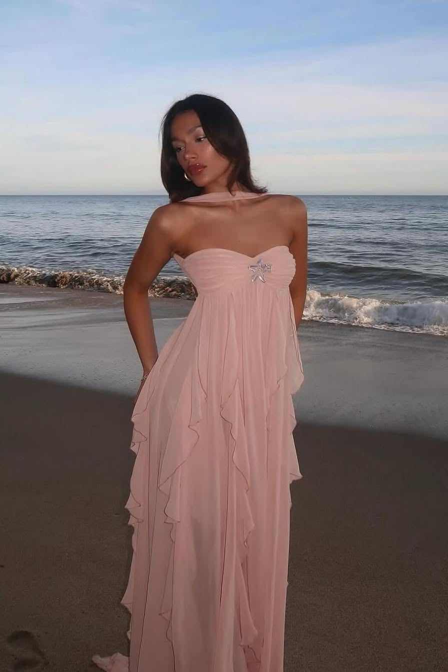 MONTPELLIER – Strapless Lace Mini Dress – 1362