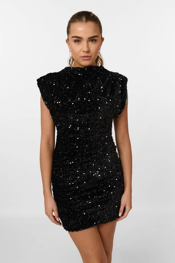 SOFIA – Sequin Mini Dress – 2718