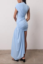 VALLETTA – High Neck Mini Dress – 7506