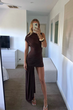 VALLETTA – High Neck Mini Dress – 7506