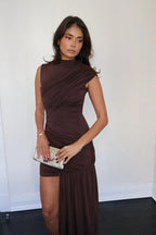 VALLETTA – High Neck Mini Dress – 7506