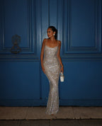 EDINBURGH – Sequin Maxi Gown – 5484