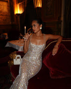 EDINBURGH – Sequin Maxi Gown – 5484