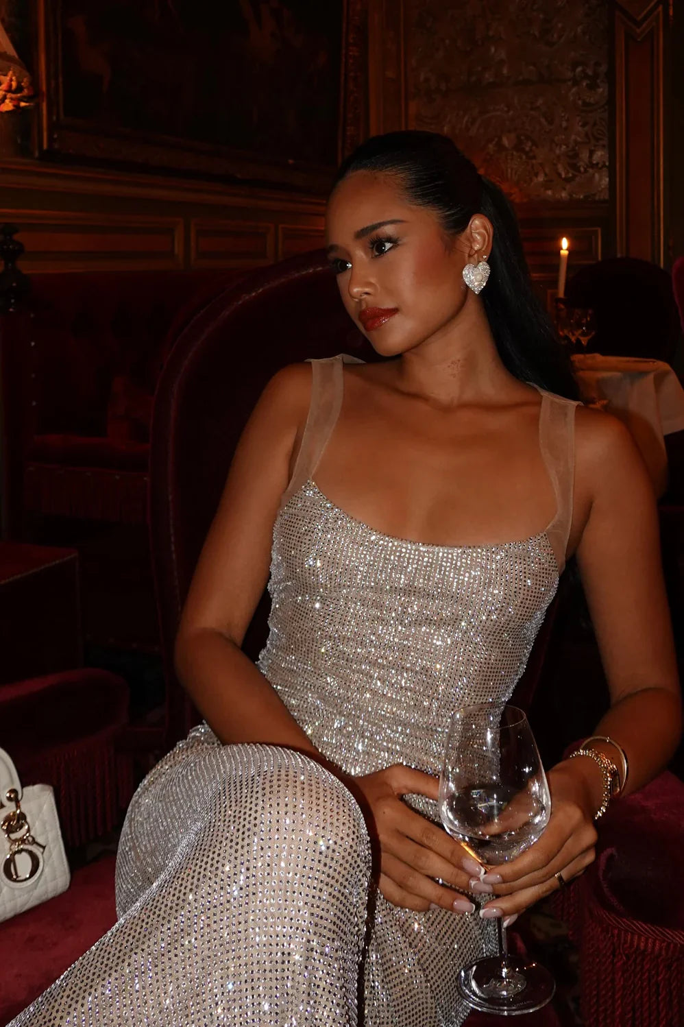 EDINBURGH – Sequin Maxi Gown – 5484