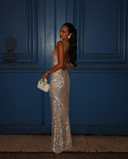 EDINBURGH – Sequin Maxi Gown – 5484