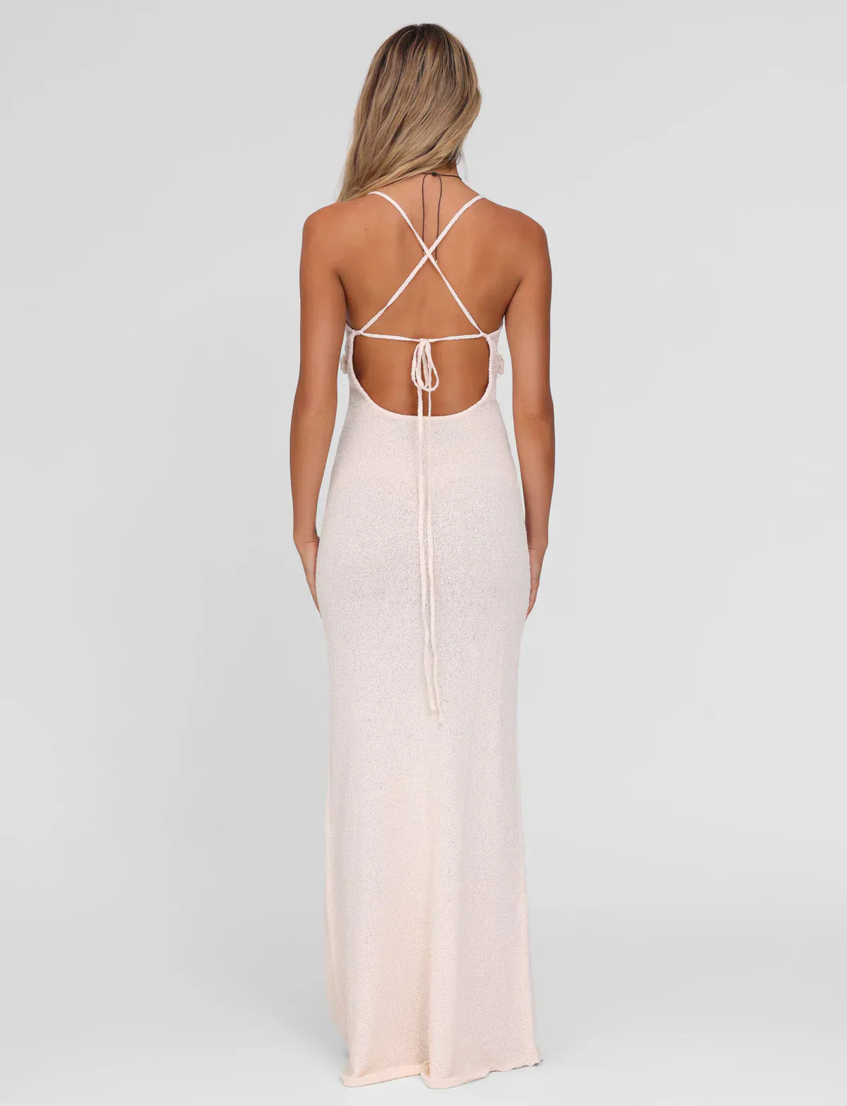 SPLIT – Spaghetti Strap Maxi Dress – 2282