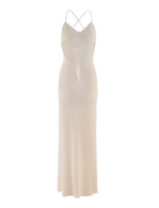 SPLIT – Spaghetti Strap Maxi Dress – 2282