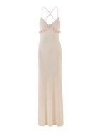 SPLIT – Spaghetti Strap Maxi Dress – 2282