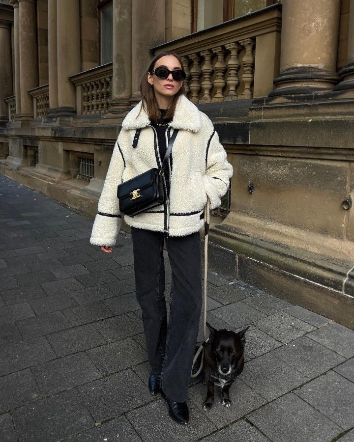 STOCKHOLM – Oversized Sherpa Jacket – 6757