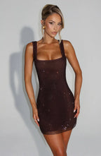 MYKONOS – Sparkly Mini Dress – 7078