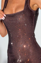 MYKONOS – Sparkly Mini Dress – 7078