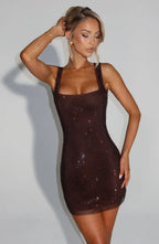MYKONOS – Sparkly Mini Dress – 7078