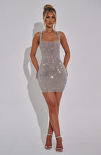 MYKONOS – Sparkly Mini Dress – 7078