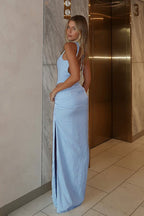 NICE – High Neck Maxi Dress – 2636