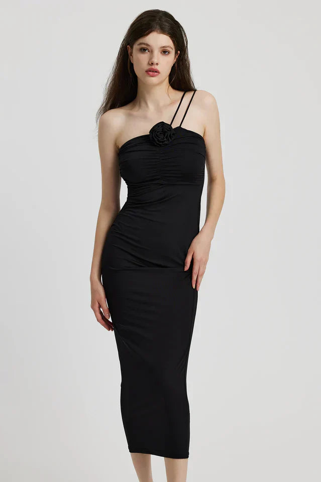 ALICANTE – Sophisticated Floral Dress – 9079