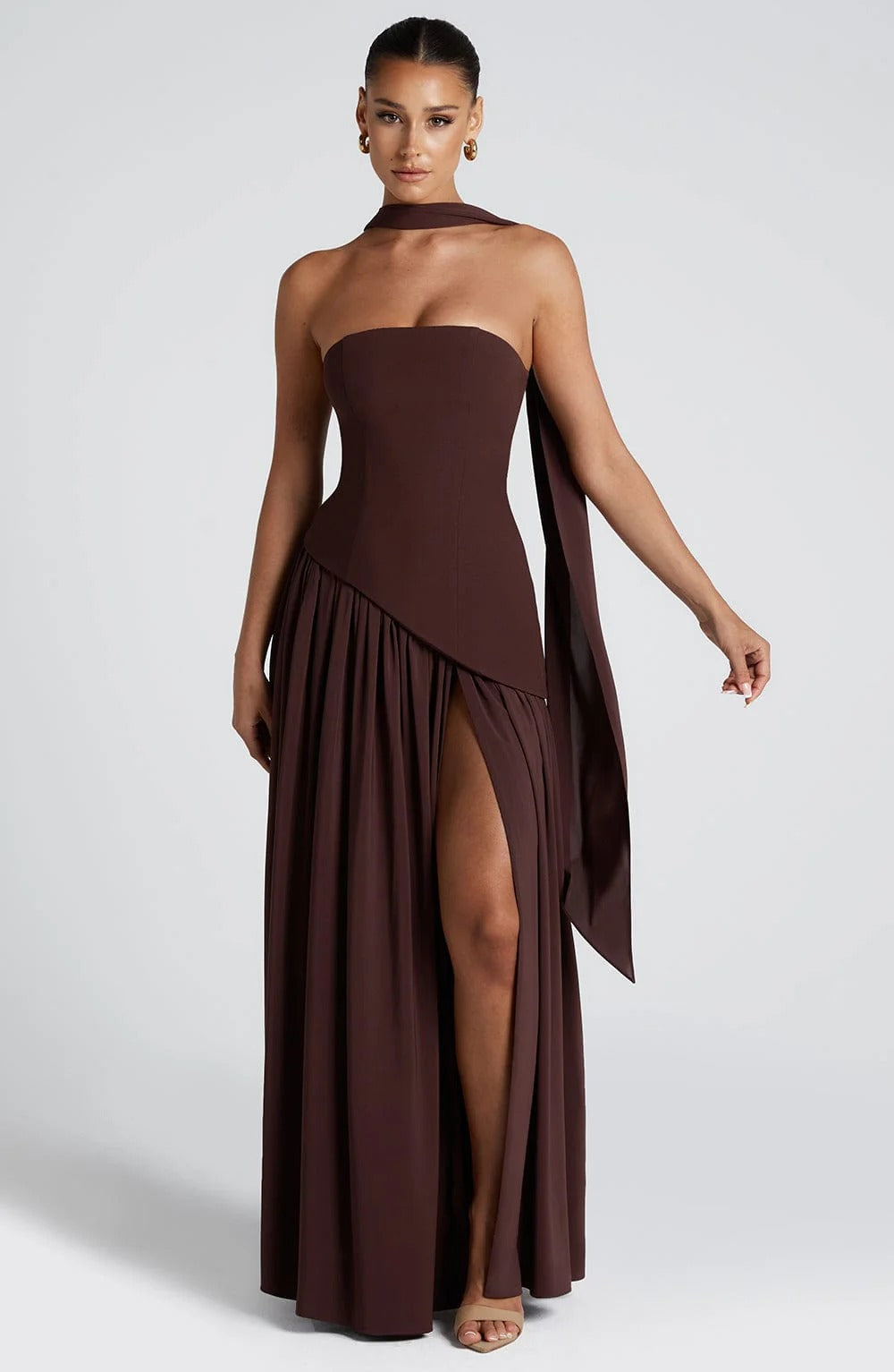 SEVILLE – Strapless Maxi Dress – 9951
