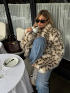 PRAGUE – Oversized Faux Fur Coat – 3254