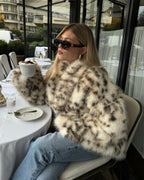 PRAGUE – Oversized Faux Fur Coat – 3254