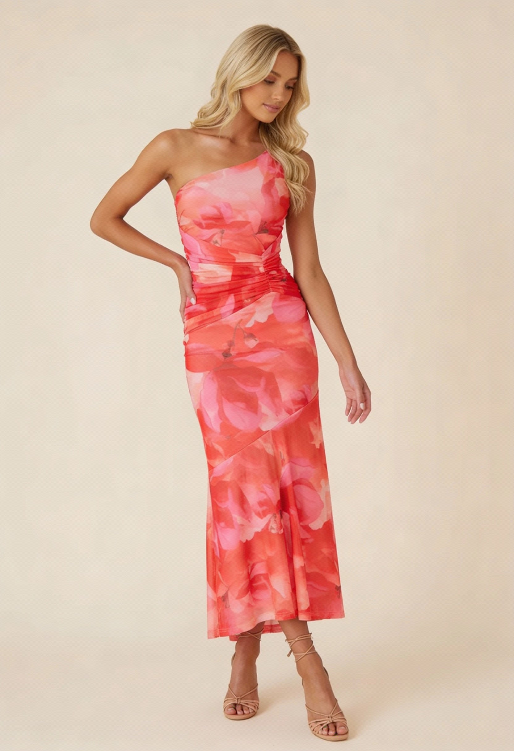 CORFU – One-Shoulder Maxi Dress – 6106